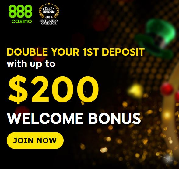 888 casino 100 welcome bonus